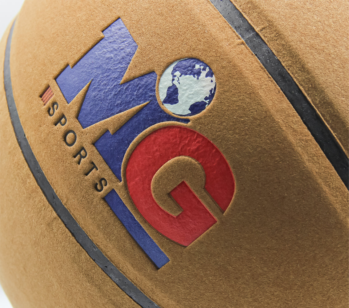 MG Basketball Soft Microfiber Material, Suitable For Playing On All Surfaces, Indoors, Outdoors, Training And Competition At Any Level, Size 7, Brown - YBS14415
