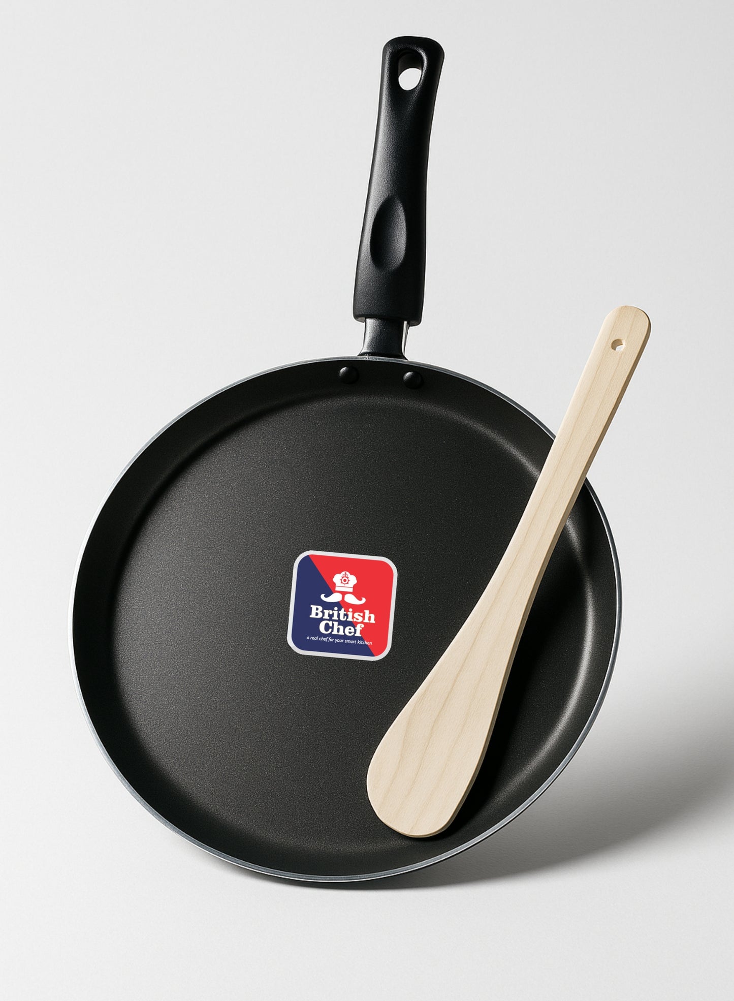 BRITISH CEHF Nonstick Tawa 26cm | Insulated Handle with Premium Grip | Easy Rotation | Tawa for Roti | Seamless Handling | BC144