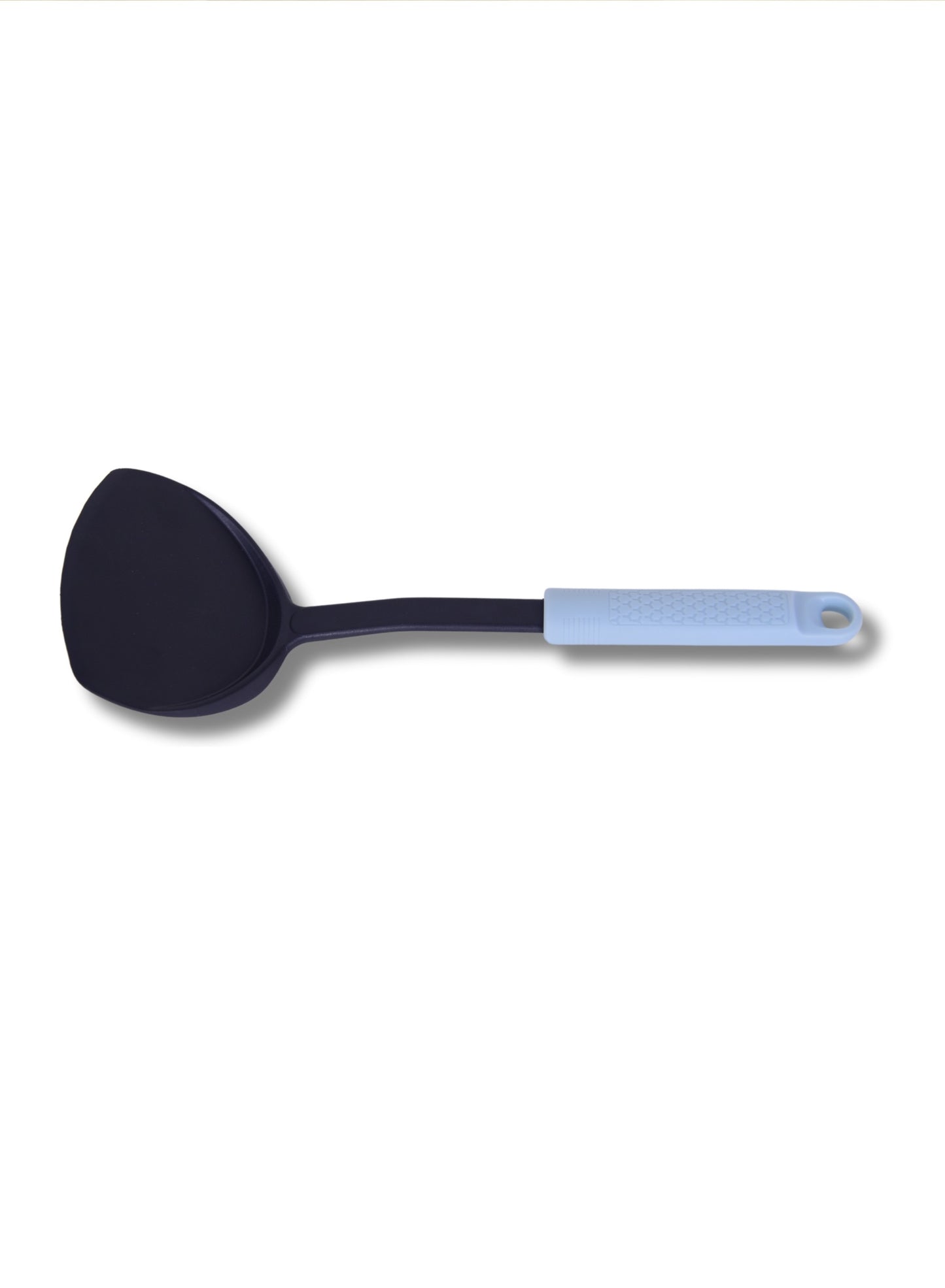 BRITISH CHEF Soft Touch Nylon Spatula Turner | Heat Resistant Spatula for Nonstick Cookware | Comfortable Handle | Dishwasher Safe - BC330