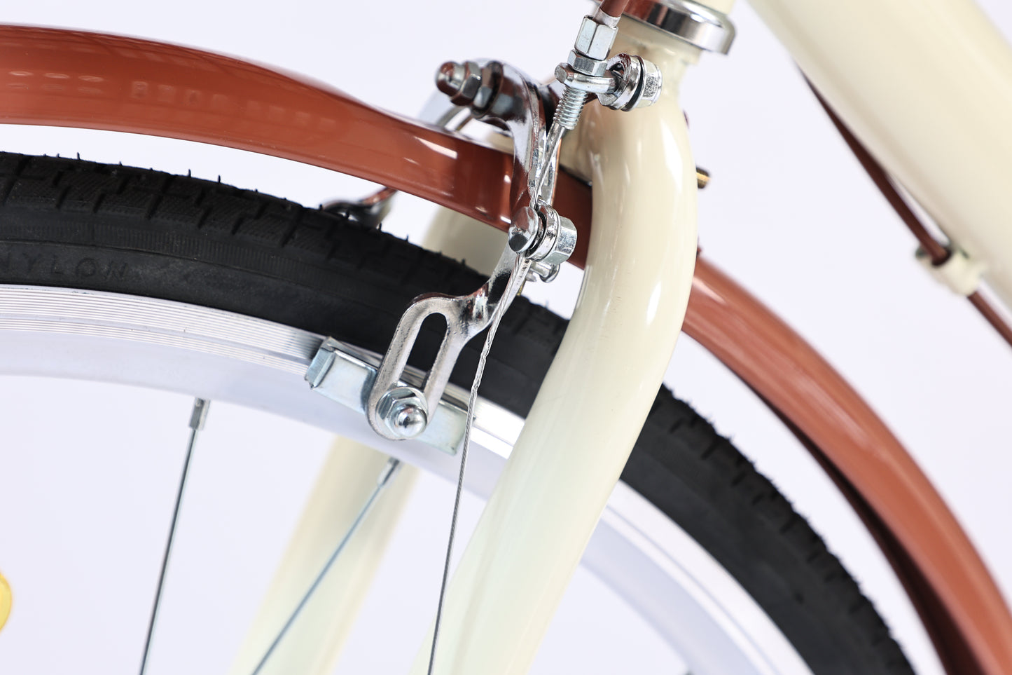 MOUNTAIN GEAR Lady Cruise Bike 26inch With Single Speed | Road Bicycle | City bike | Comfort Cycle for Women | Adjustable Seat Heights | Front Basket | Rear Seat and Rear Carrier - MGR311375