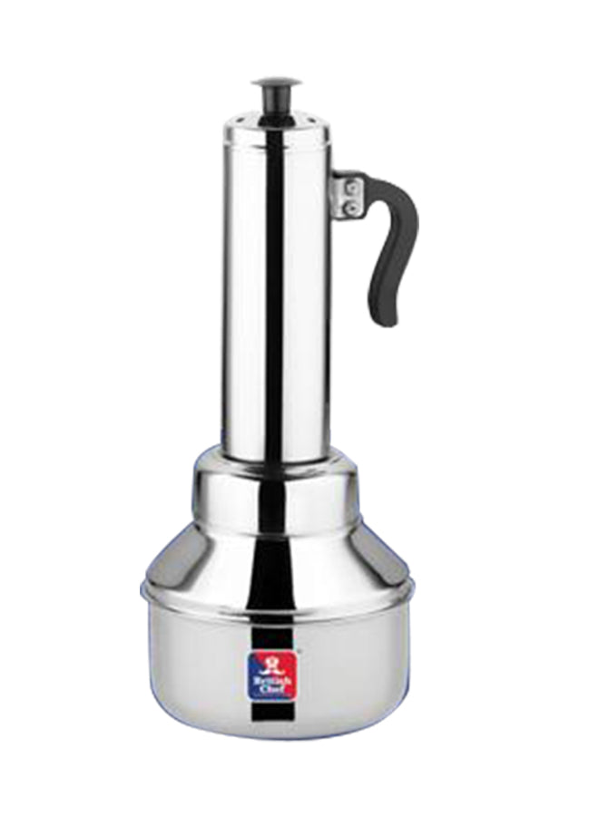 BRITISH CHEF Stainless Steel Puttukudam/Puttu Maker/Puttu Steamer, LARGE - BC710