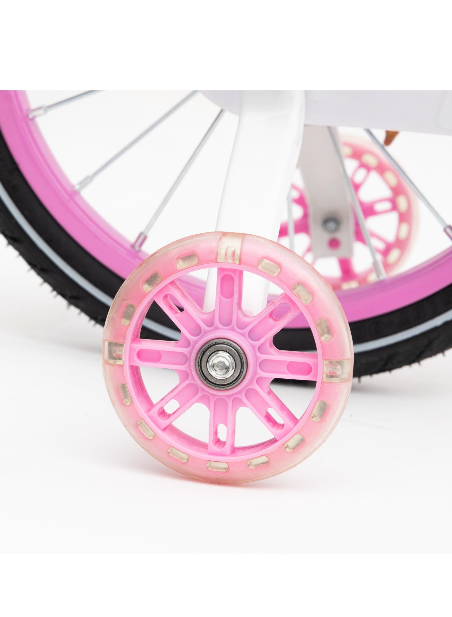 MOUNTAIN GEAR Princess Kids Bike | Bicycle With Hand Brake | Carrier Seat And Basket | 2-4 Years Girls | 16 Inch - MGPB