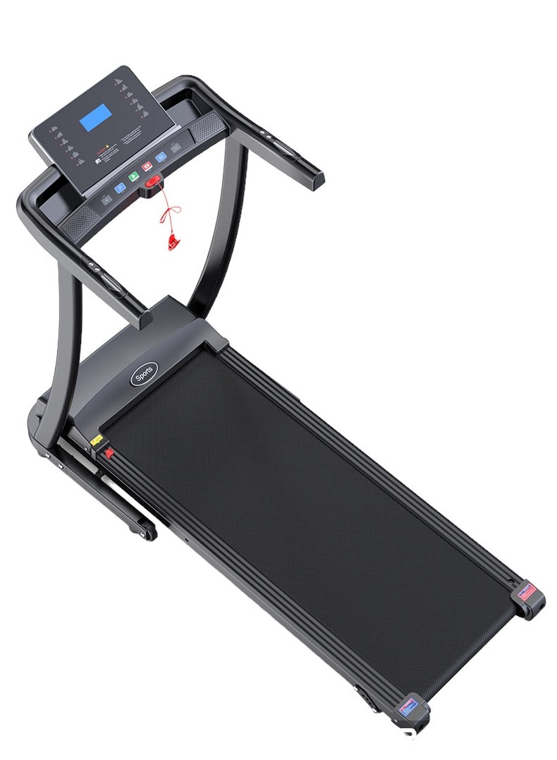 HEALTH CARRIER Motorized Treadmill | 2.0 HP Motor Power | 3-Step Manual Incline | Max Speed 12Km/h | Large Running Area | Heart Rate | Treadmill For Gym & Home Use | HC-T510