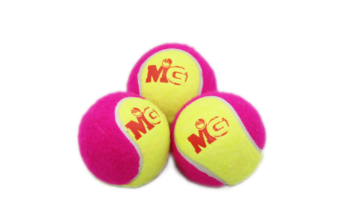 MG Cricket Tennis Balls 3pcs Jar - MGTB