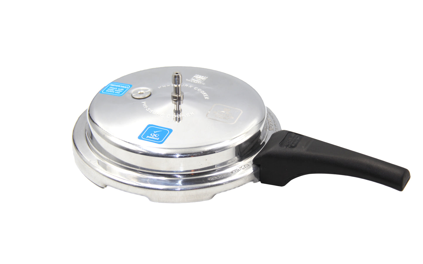 BRITISH CHEF Aluminum Pressure Cooker, Strong high-quality Aluminum body with lid and valve, Various Sizes 3L, 5L & 7.5L
