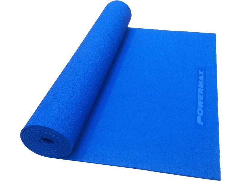 POWERMAX Fitness 4mm Thick Premium Exercise Yoga Mat