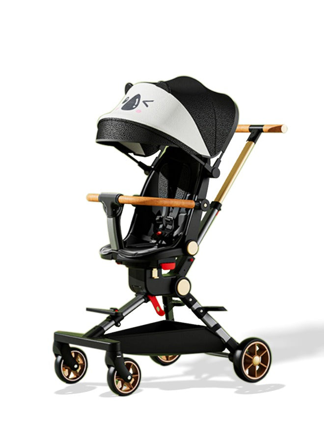 MG Kiddie 0-2 years Foldable Baby/Kids Travel Stroller with 360° Rotatable Seat, Foot Support, Adjustable Seating Angles, Bionic Eggshell Cockpit, Smooth Rides for Baby's - CS052