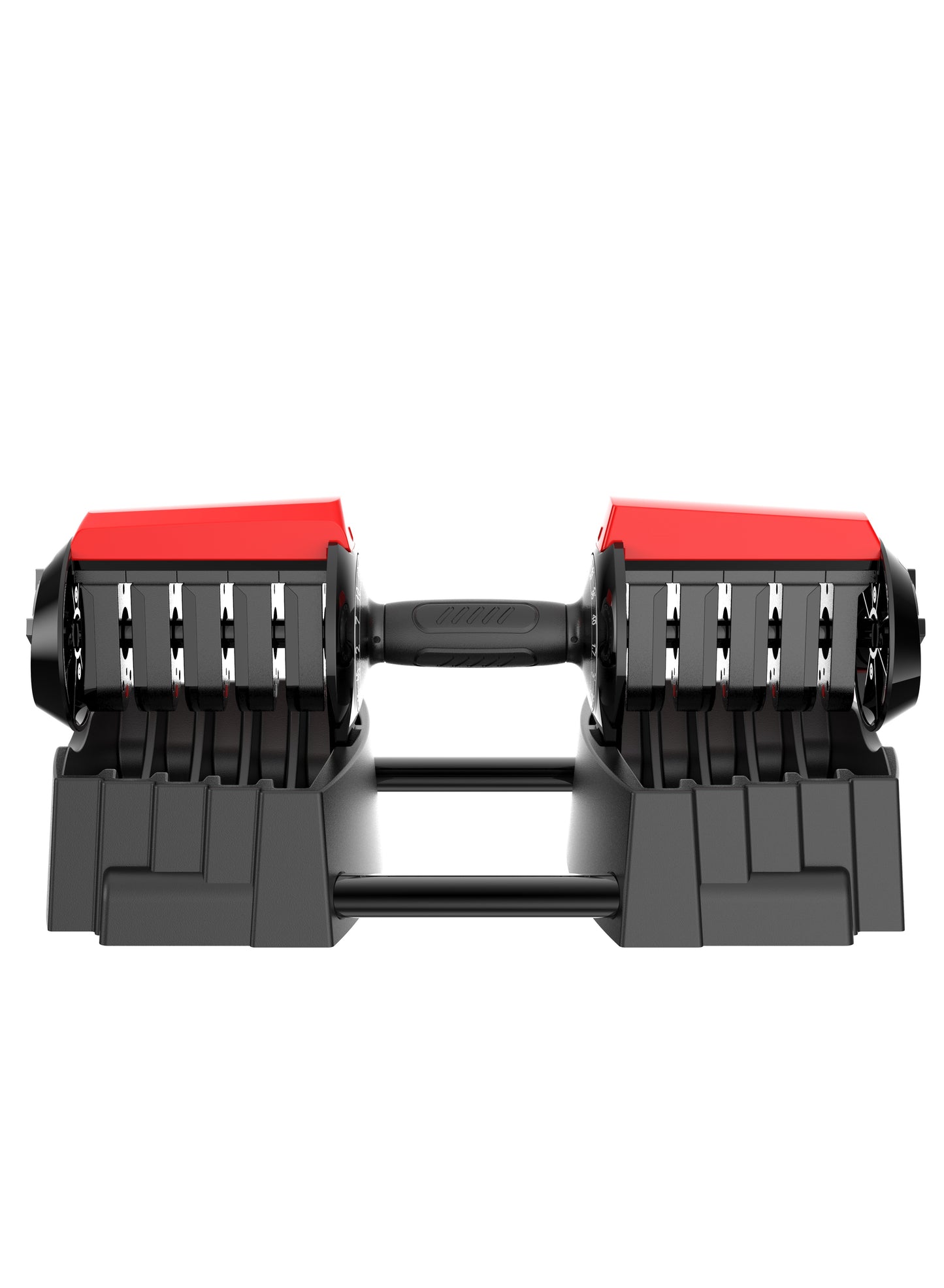 HEALTH CARRIER 2 in 1 40KG Multi-Function Smart Dumbbell & Barbell set | Automatic 16 Different Weights Adjustment | Barbell Set With Connecting Rod | For Men Women Adults | Workout Fitness | Home Gym - HC-111