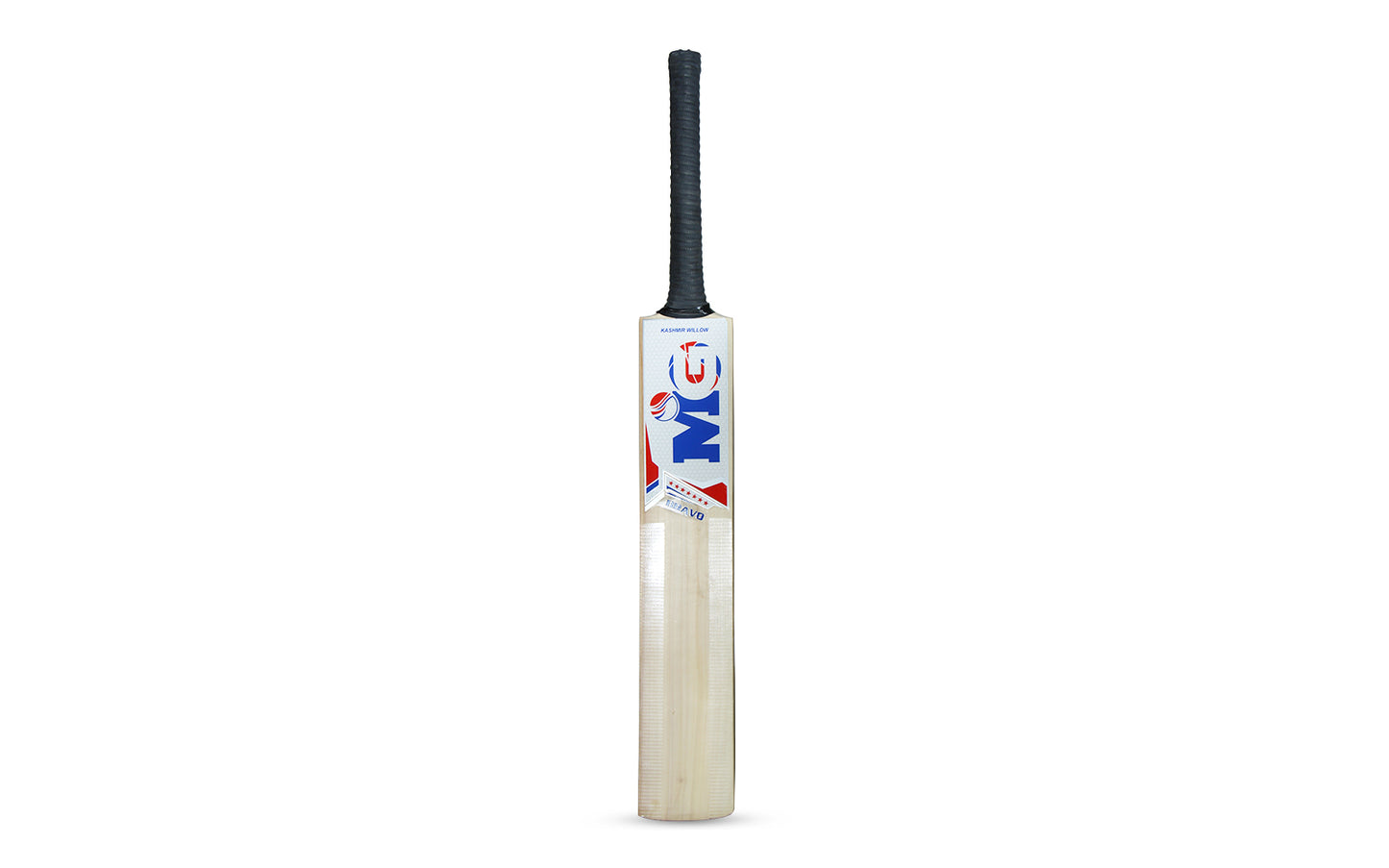 MG Kashmir Willow Bravo Cricket Bat for Light/Hard Tennis Ball with Cover - MGKWT