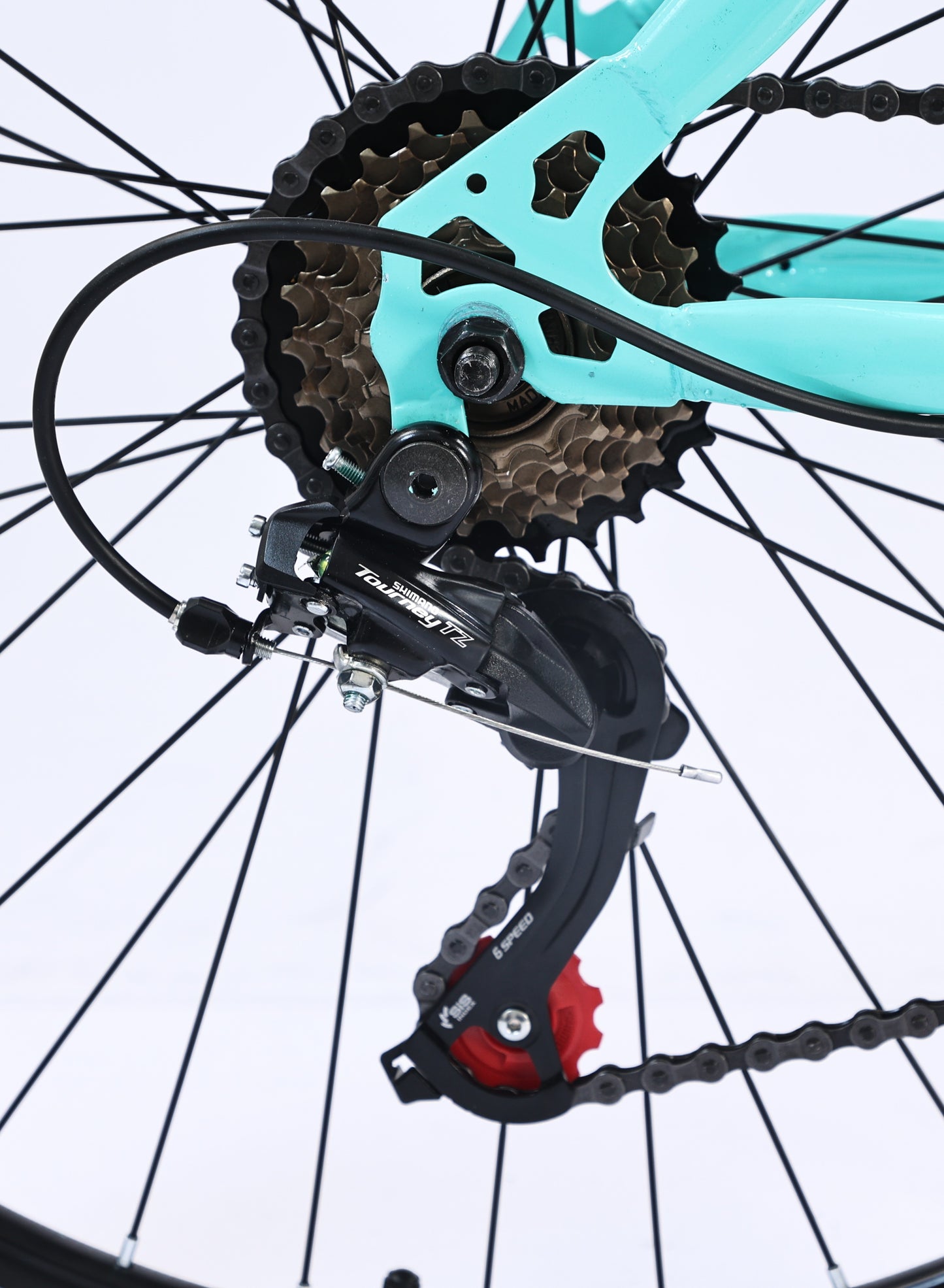 MOUNTAIN GEAR Lady Sports Bike 26inch with 7 Gears Road bike | City bike | Mountain Bicycle | Mech Disk Brakes | MTB Suspension cycle | Adjustable Seat Heights | Unisex Bicycle Adult | Comfort for Men and women - MGR311376