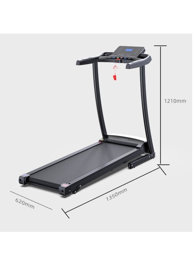 HEALTH CARRIER Motorized Treadmill | 2.0 HP Motor Power | 3-Step Manual Incline | Max Speed 12Km/h | Large Running Area | Heart Rate | Treadmill For Gym & Home Use | HC-T510