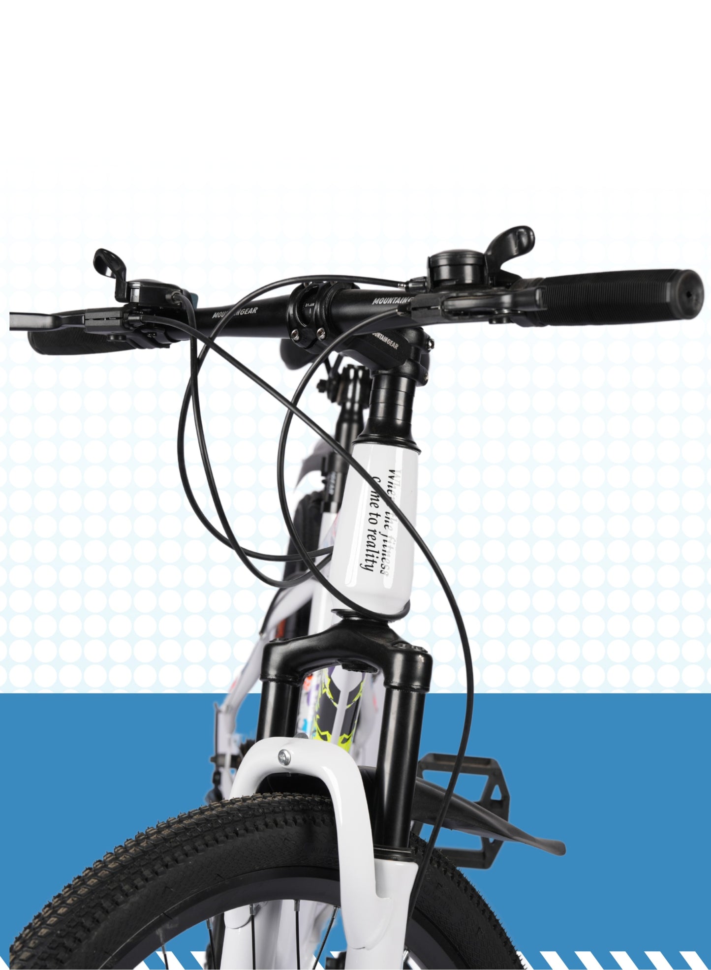 MOUNTAIN GEAR 21-Speed MTB Mountain Bike | 24-Inch Bicycle with High Carbon Steel Frame | Spoke Wheel | Disc Brakes | 38 Shock-Absorbing Front Fork | TX-30 Shimano Shifters | PVC Pedals | MTB Seat - MGR311382