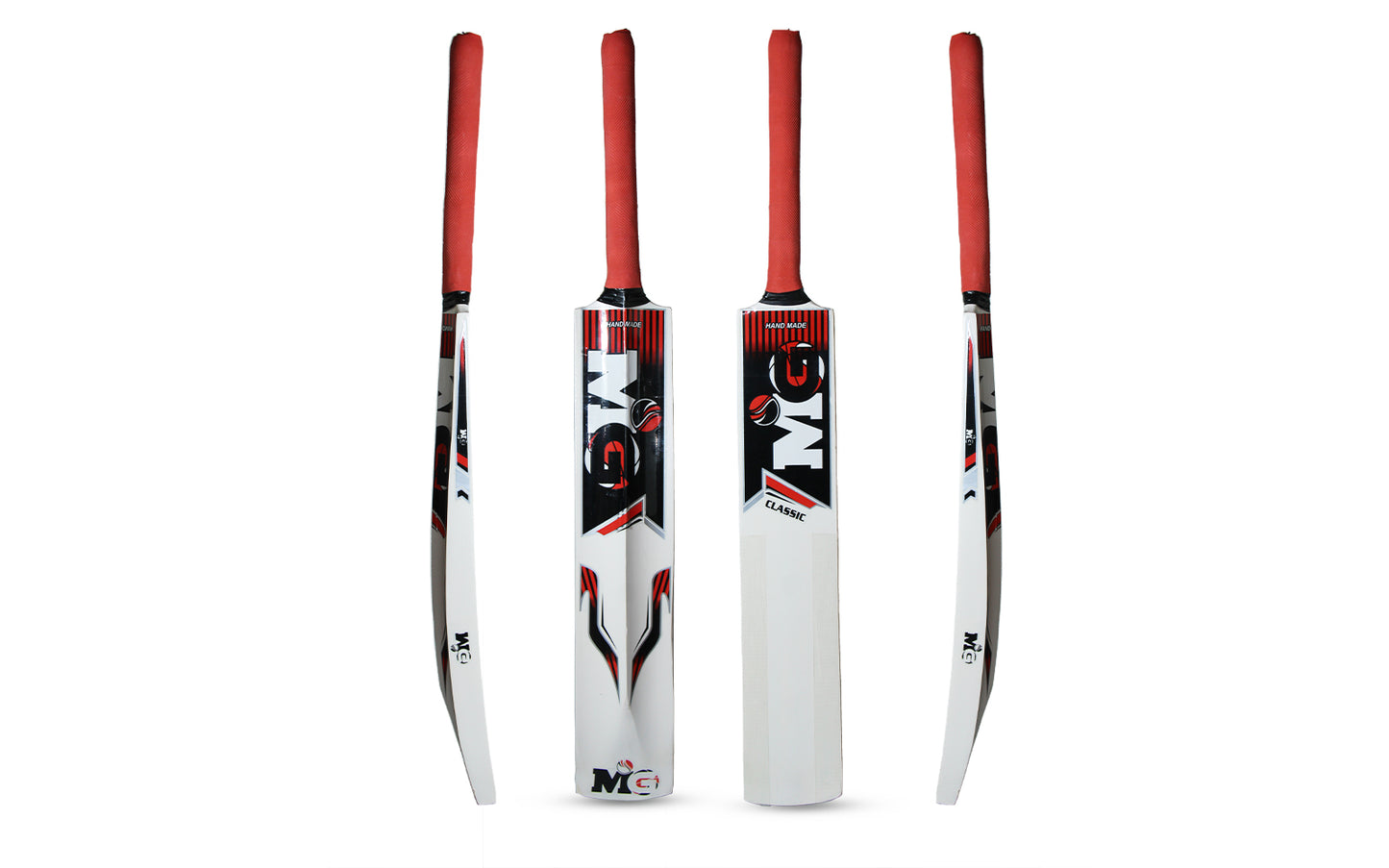MG Popular Willow Classic Cricket Bat for Light/Hard Tennis Ball with Cover - MGPW