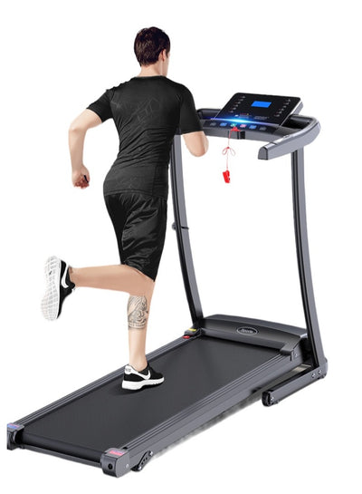 HEALTH CARRIER Motorized Treadmill | 2.0 HP Motor Power | 3-Step Manual Incline | Max Speed 12Km/h | Large Running Area | Heart Rate | Treadmill For Gym & Home Use | HC-T510