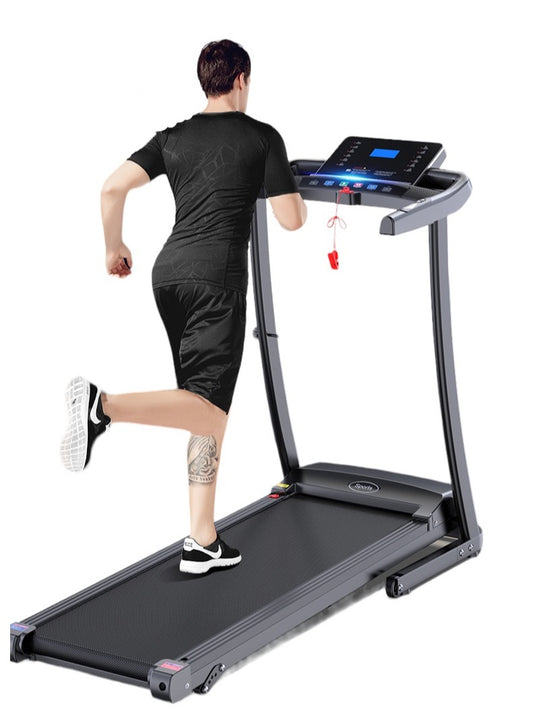 HEALTH CARRIER Motorized Treadmill | 2.0 HP Motor Power | 3-Step Manual Incline | Max Speed 12Km/h | Large Running Area | Heart Rate | Treadmill For Gym & Home Use | HC-T510