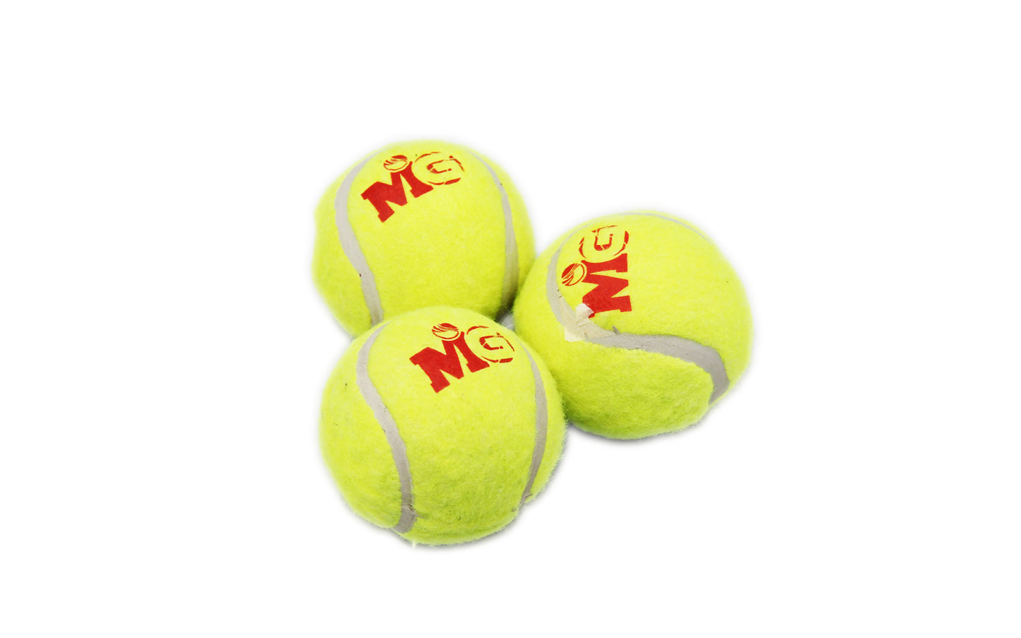 MG Cricket Tennis Balls 3pcs Jar - MGTB