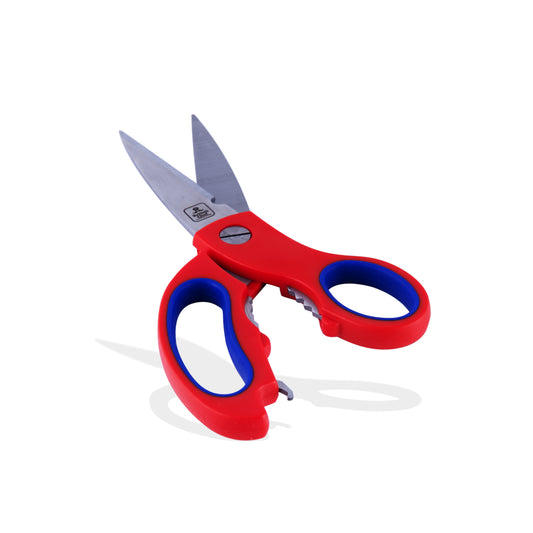 BRITISH CHEF Kitchen Scissor With Long Lasting Sharpness Stainless Steel Blade for Cutting Vegetable, Meat, Fish - Kitchen Accessories Kitchen Tools MULTICOLOR - BC308