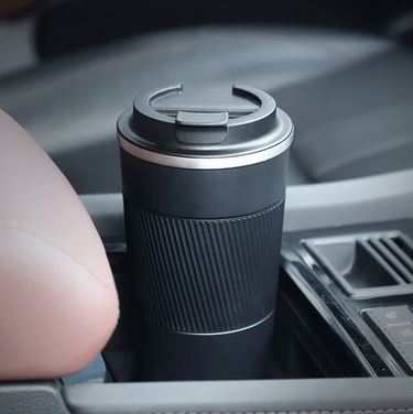 BRITISH CHEF Coffee Cup | 510ML Stainless Steel Cup | Leakproof Insulated Thermal Coffee Cup | Hiking/Travelling/Camping | Best for Ice Drinks & Hot Beverages - BC322