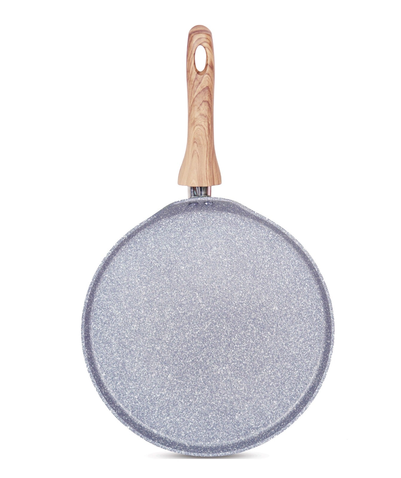 BRITISH CHEF Marble Coated Pizza Pan, 5 Layer Nonstick Coating With 3mm Thick, Induction Bottom 28CM - BC127