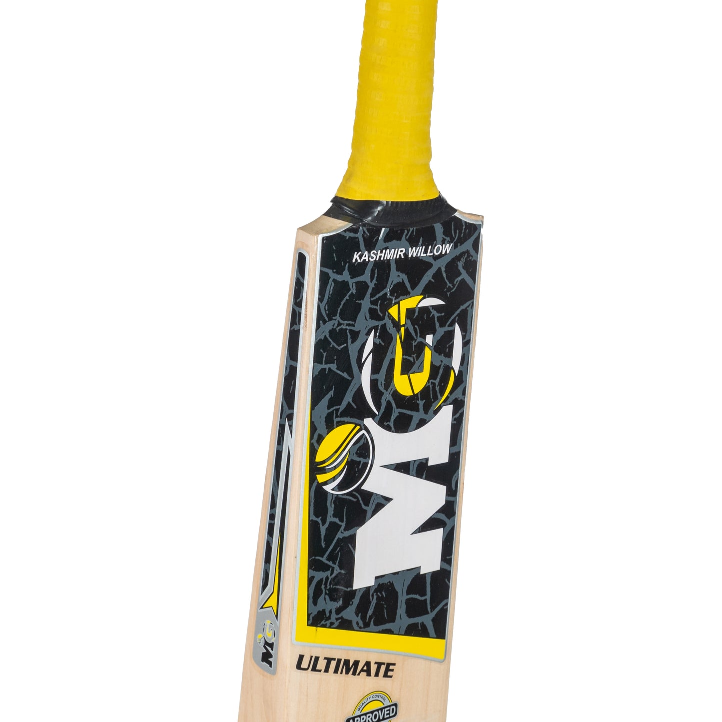 MG Kashmir Willow Ultimate Cricket Bat for Light/Hard Tennis and leather Ball with Cover - MGKW