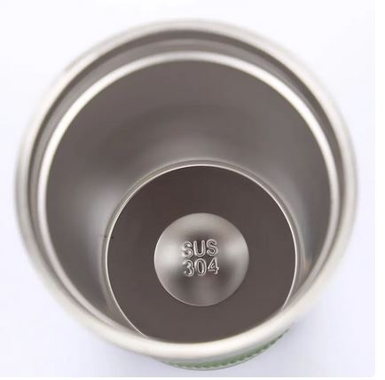BRITISH CHEF Coffee Cup | 510ML Stainless Steel Cup | Leakproof Insulated Thermal Coffee Cup | Hiking/Travelling/Camping | Best for Ice Drinks & Hot Beverages - BC322