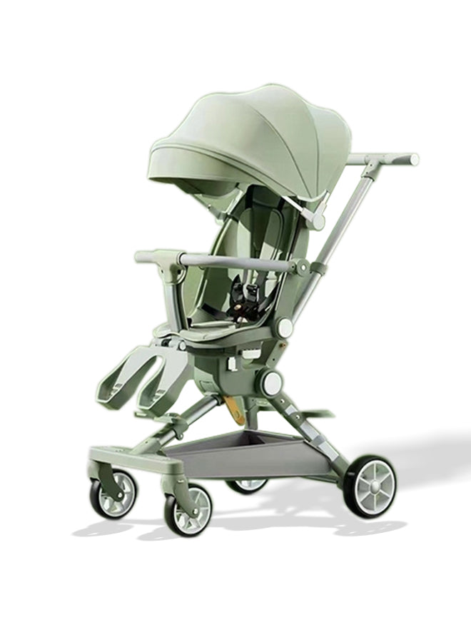 MG Kiddie 0-2 years Foldable Baby/Kids Travel Stroller with 360° Rotatable Seat, Foot Support, Adjustable Seating Angles, Bionic Eggshell Cockpit, Smooth Rides for Baby's - CS052
