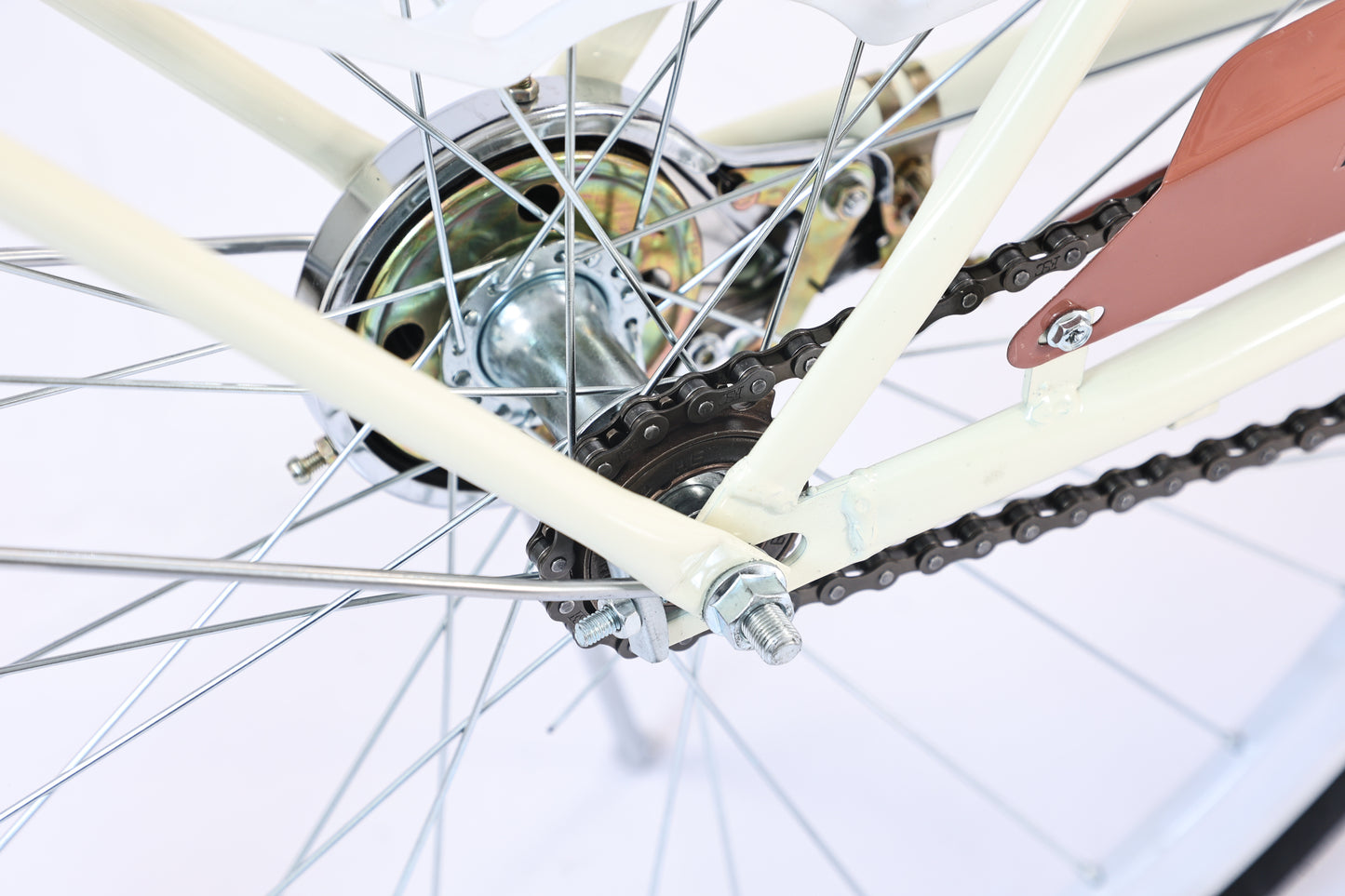 MOUNTAIN GEAR Lady Cruise Bike 26inch With Single Speed | Road Bicycle | City bike | Comfort Cycle for Women | Adjustable Seat Heights | Front Basket | Rear Seat and Rear Carrier - MGR311375