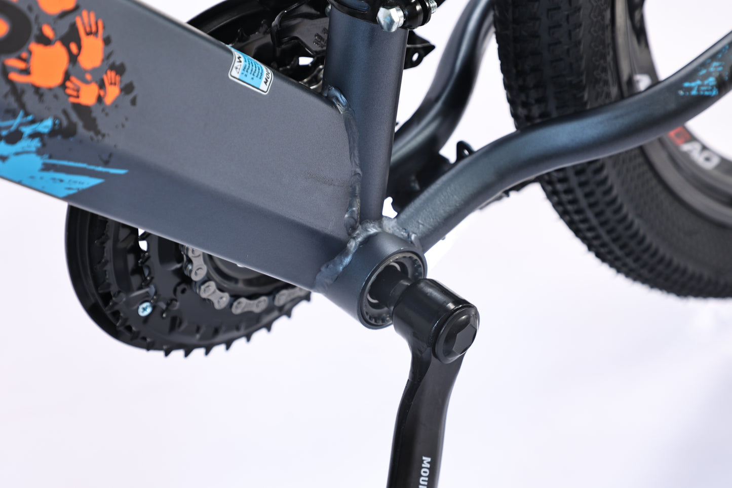 MOUNTAIN GEAR 21 Speed Tiger MTB 26inch Magnesium Alloy Six Knife Wheels | High Carbon Steel Frame | Mechanical Disc Brakes | Aluminum Alloy Rim | 38 Shock Absorbing Front Fork - MGR311374