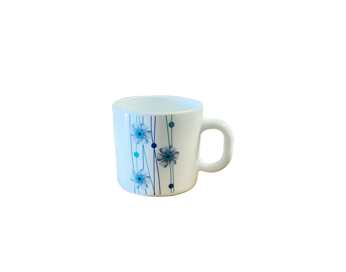 BRITISH CHEF Opalware Mug Set 6 Piece Set 180ML - BC2050