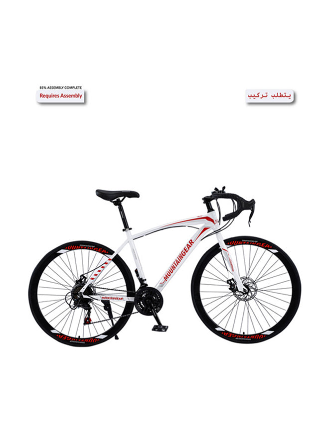 MOUNTAIN GEAR 21 Speed Sports Tracker MTB 700CC Spoke Wheel 27.5 Inch | Disk Brakes | Suspension Front Fork | Shimano Shifters - MGR311372