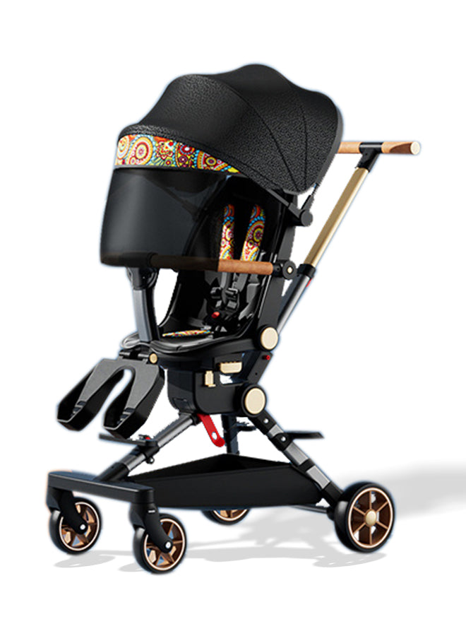 MG Kiddie 0-2 years Foldable Baby/Kids Travel Stroller with 360° Rotatable Seat, Foot Support, Adjustable Seating Angles, Bionic Eggshell Cockpit, Smooth Rides for Baby's - CS052