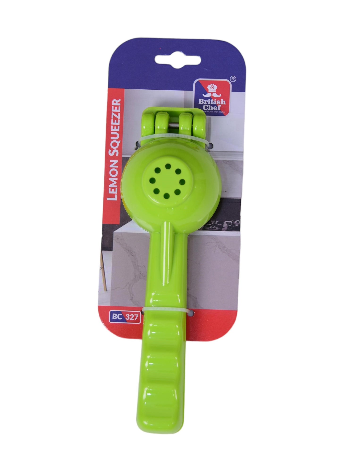 BRITISH CHEF Lemon Squeezer | Manual Hand Squeezer/Juicer | Citrus Press Juicer | Suitable for Lime/Lemon/Citrus/Fruits | BC327