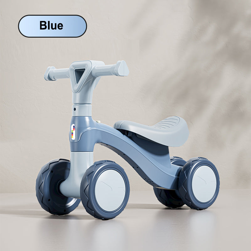MG Kiddie MG 4 Wheels Baby Balance Bike For Kids Kid Balance Bike MGT901 BLUE