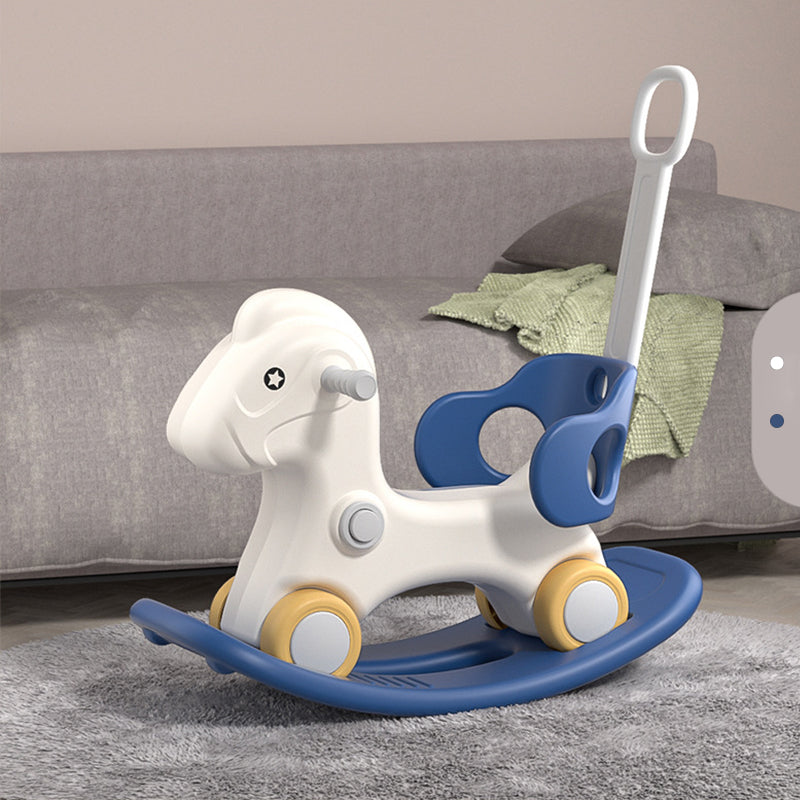 MG Kids 3-in-1 Rocking Horse offers three modes car, rocking, ride-on | Infant Rocker Ride-on Toy for Kids 1-3 Years Old - MGT905 BLUE