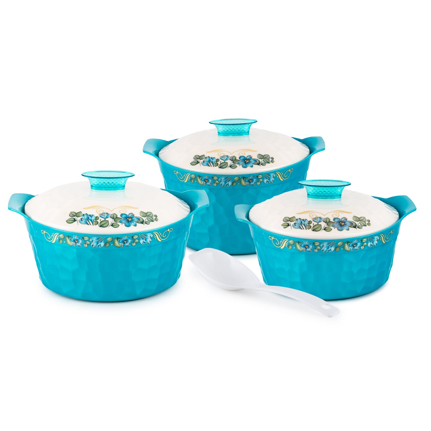 BRITISH CHEF 3 Pieces Hot Pot Set Hexon Florenza Jumbo 4500 I 3500 I 2500ML