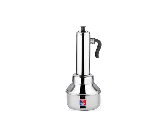 BRITISH CHEF Stainless Steel Puttukudam/Puttu Maker/Puttu Steamer, LARGE - BC710