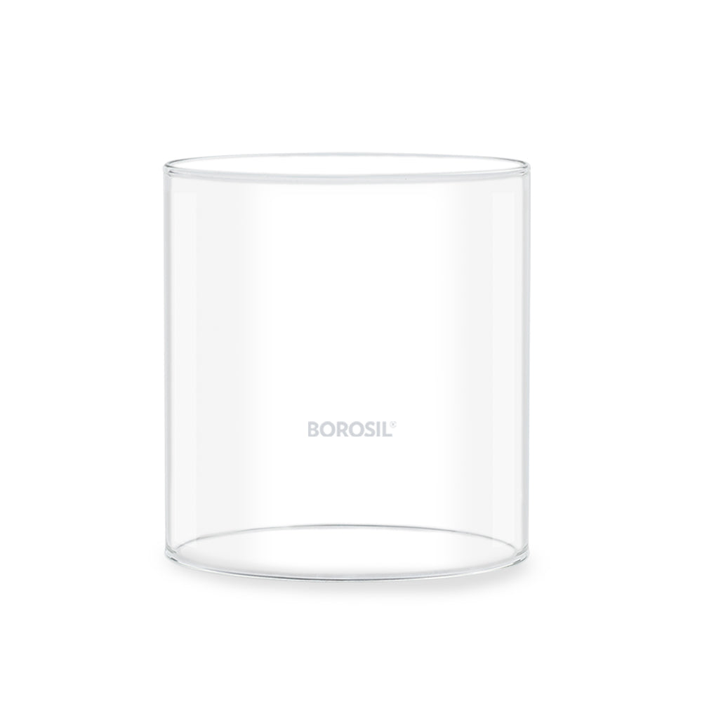 BOROSIL Vision Squat Glass Set Of 6 | Microwavable | Borosilicate | Beverage Glasses For Juice | Scratch Resistant | Medium | 205ML | BV430100004