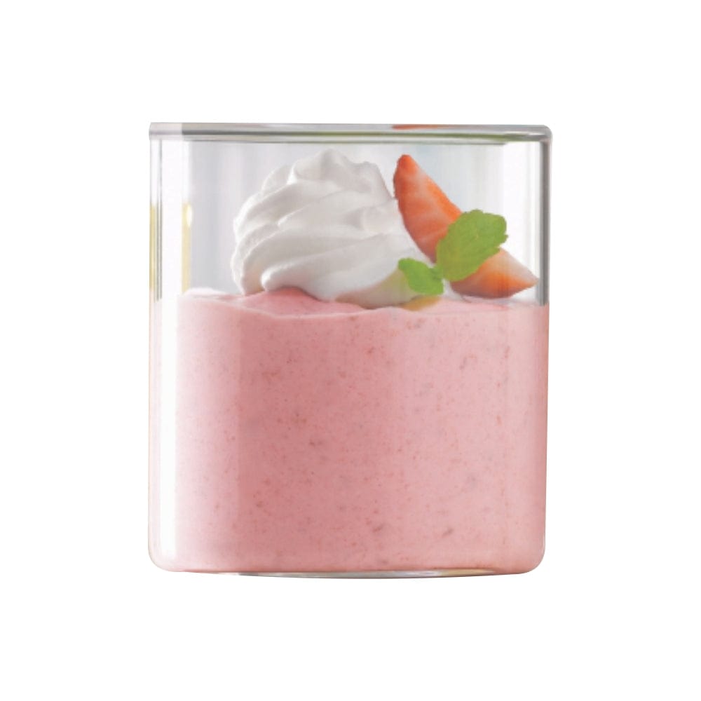 BOROSIL Vision Squat Glass Set Of 6 | Microwavable | Borosilicate | Beverage Glasses For Juice | Scratch Resistant | Medium | 205ML | BV430100004