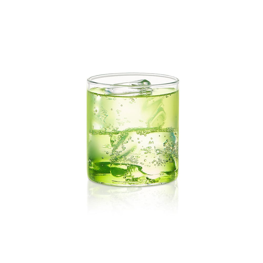 BOROSIL Vision Squat Glass Set Of 6 | Microwavable | Borosilicate | Beverage Glasses For Juice | Scratch Resistant | Medium | 205ML | BV430100004
